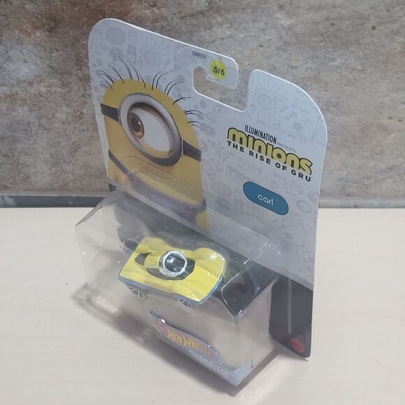 Hot Wheels Character Car Carl from Minions The Rise of Gru 2018 - Picture 6 of 9
